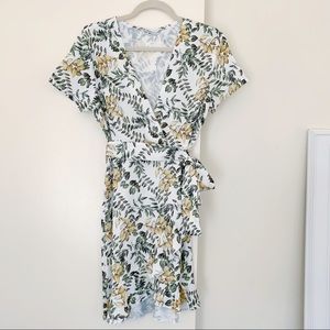 Amazon Floral Wrap Dress